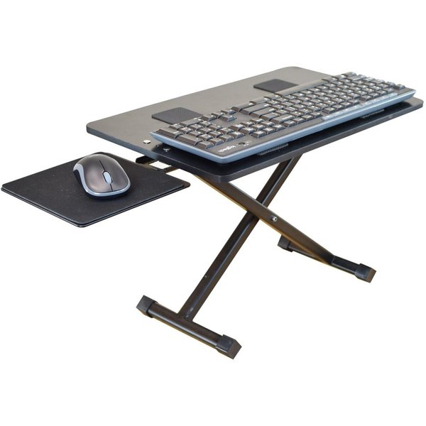 Uncaged Ergonomics Kt3 Ergonomic Computer Keyboard Stand Adjustable Height Negative Tilt KT3-B